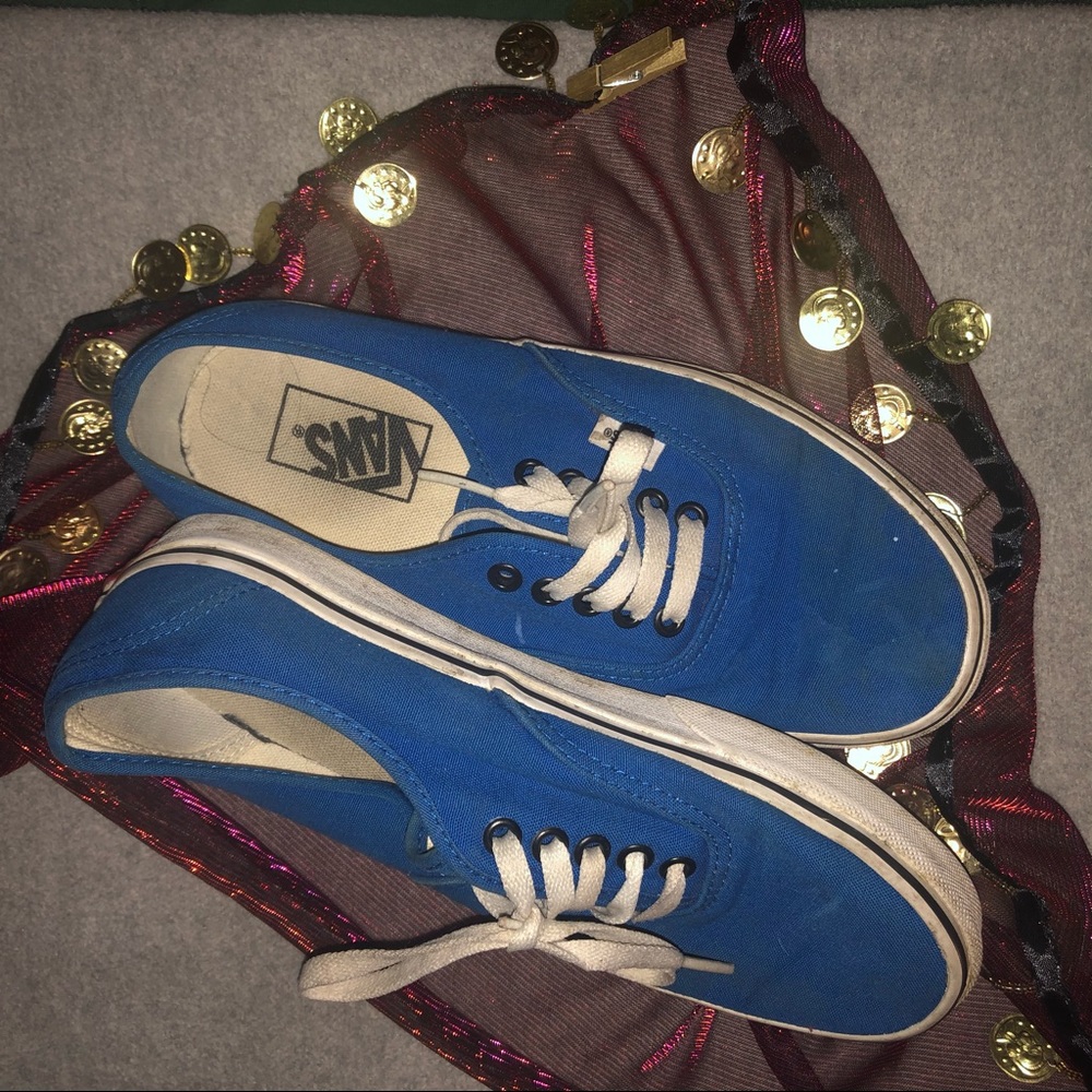Royal BLUE vans